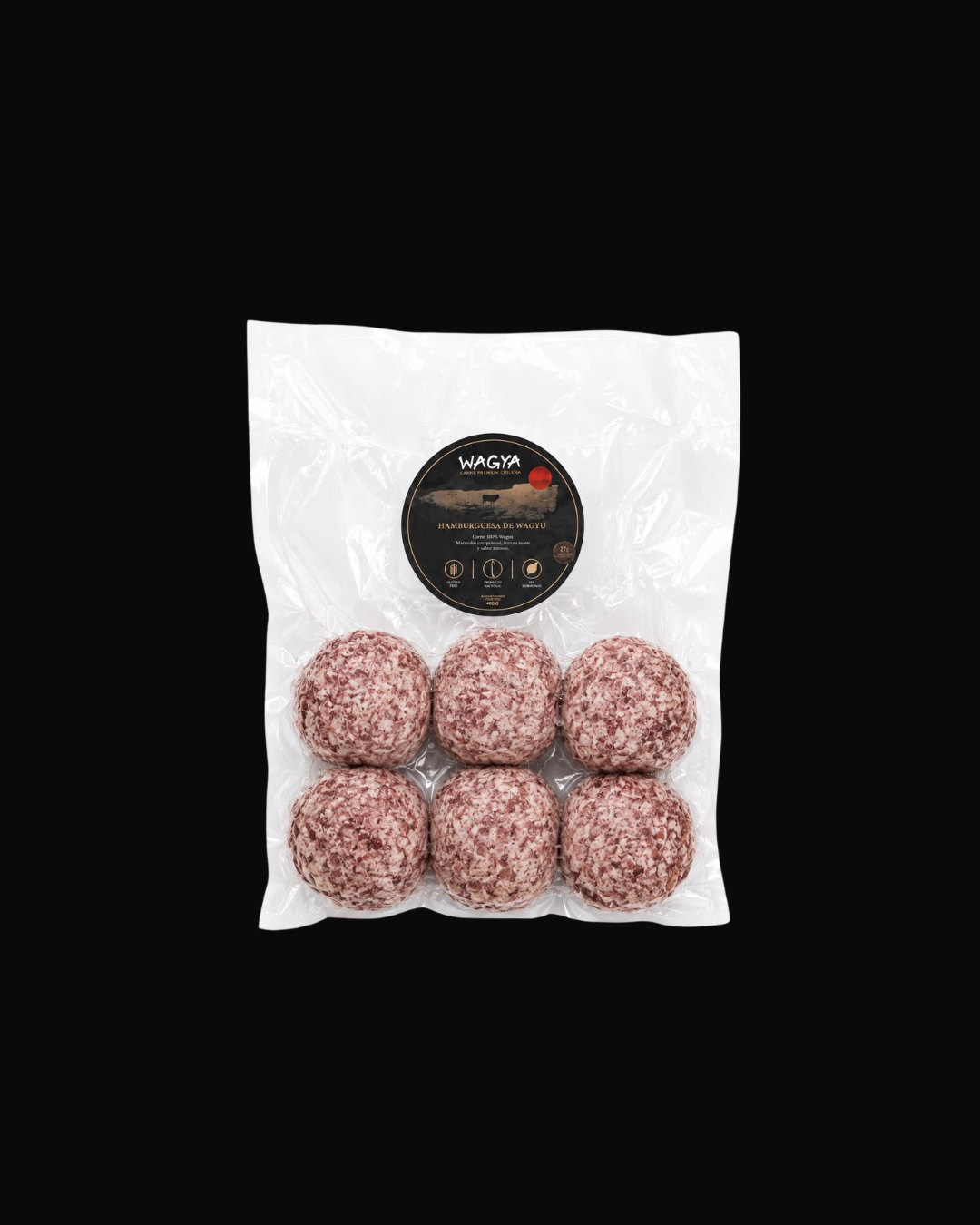 Smash Burgers de Wagyu 6x100gr
