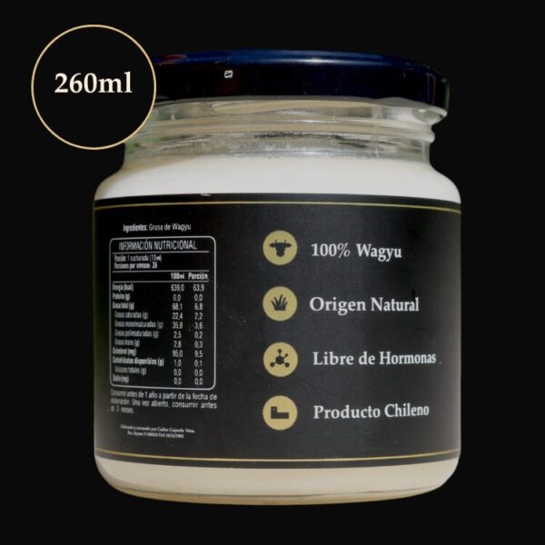 Tallow de Wagyu 260 ml - Imagen 3