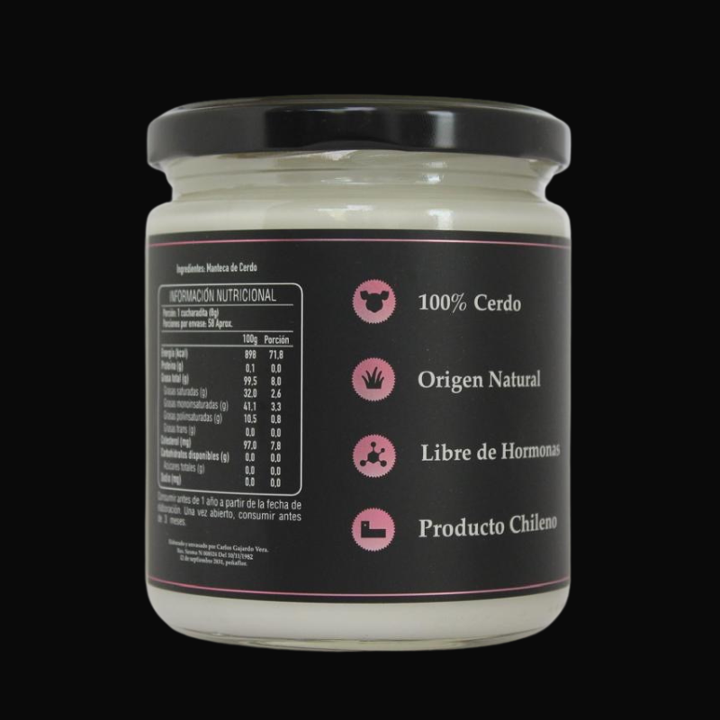 Pork Lard 460ml - Imagen 3